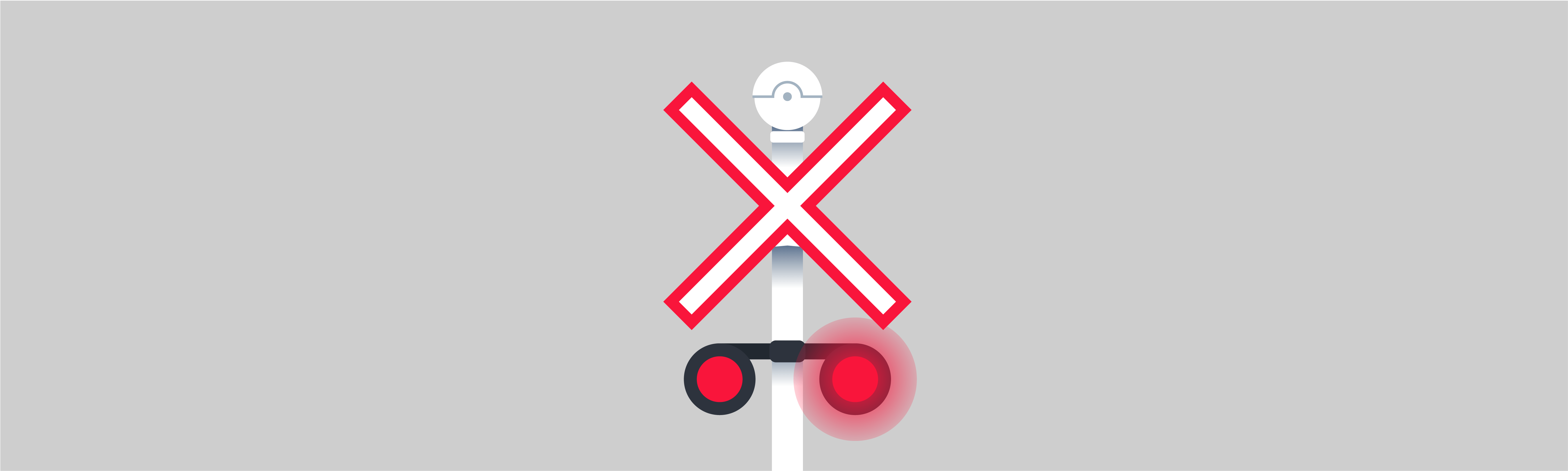 Sharing the Road - What should vehicle drivers do when the red light begins to flash on this sign and a bell starts to ring?